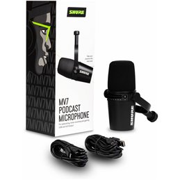 Shure MV 7-K Mikrofon USB / XLR