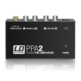LD Systems PPA2 Przedwzmacniacz gramofonowy