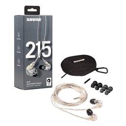 Shure SE215-CL-E Słuchawki douszne