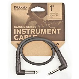 D'Addario PW-CGTPRA-01 Classic Series Instrument Cable 0,3m