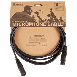 D'Addario PW-CMIC-10 Kabel mikrofonowy 3,05m XLR- XLR