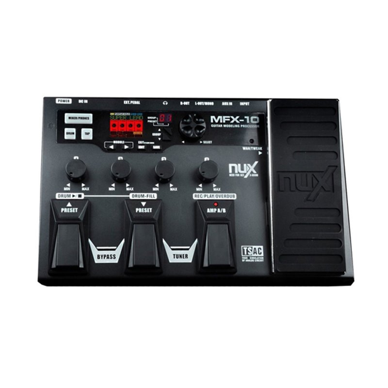 NUX MFX-10 GUITAR EFFECTS PROCESSOR