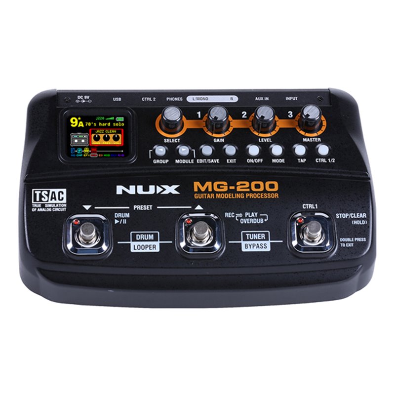NUX MG-200 GUITAR EFFECTS PROCESSOR