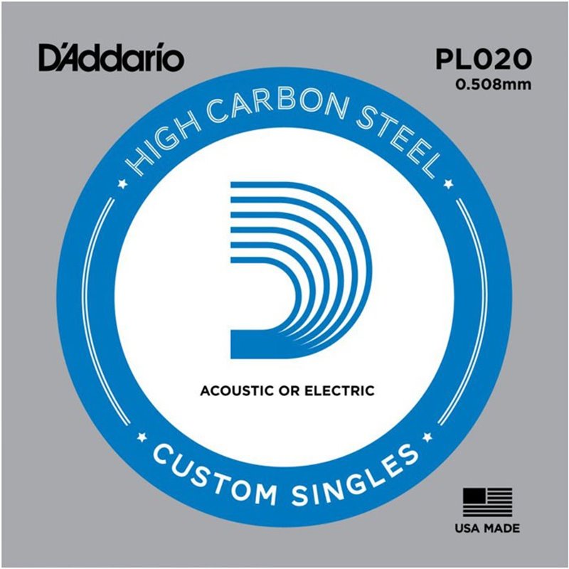 D′Addario PL020 struna pojedyńcza 20