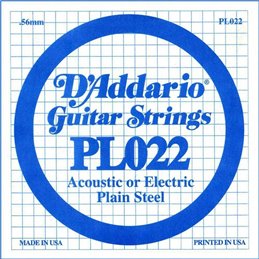 D′Addario PL022 struna pojedyńcza 22