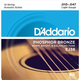 D'Addario EJ74 /11-40/ struny do mandoliny