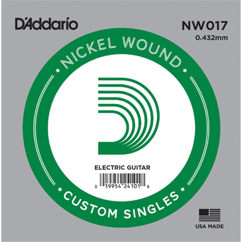 D′Addario NW017 Nickel Wound struna pojedyńcza