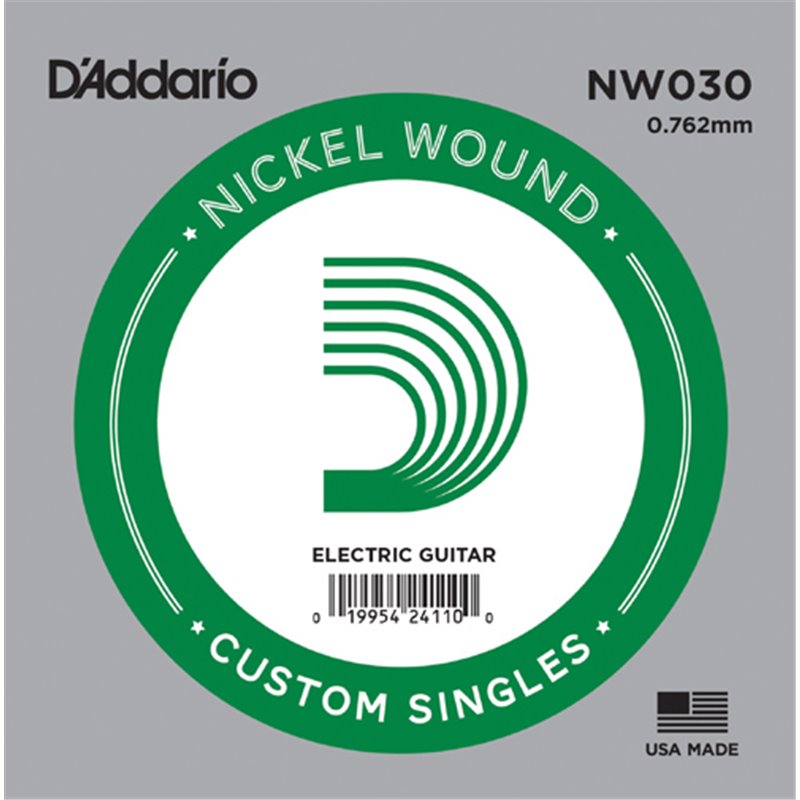 D′Addario NW030 Nickel Wound struna pojedyńcza