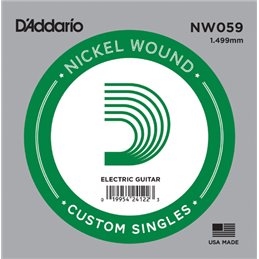 D′Addario NW059 Nickel Wound struna pojedyńcza