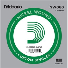 D′Addario NW060 Nickel Wound struna pojedyńcza