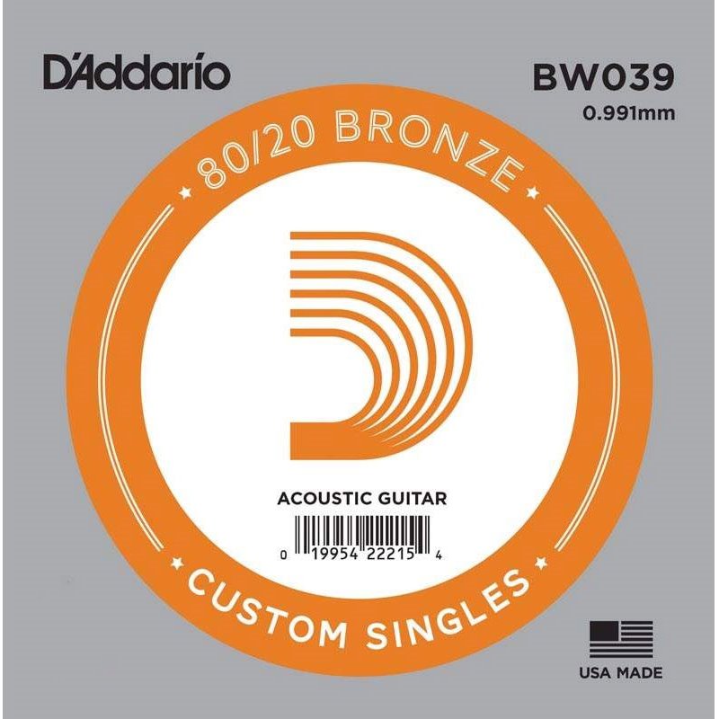 D'Addario BW053 80/20 Pojedyńcza struna