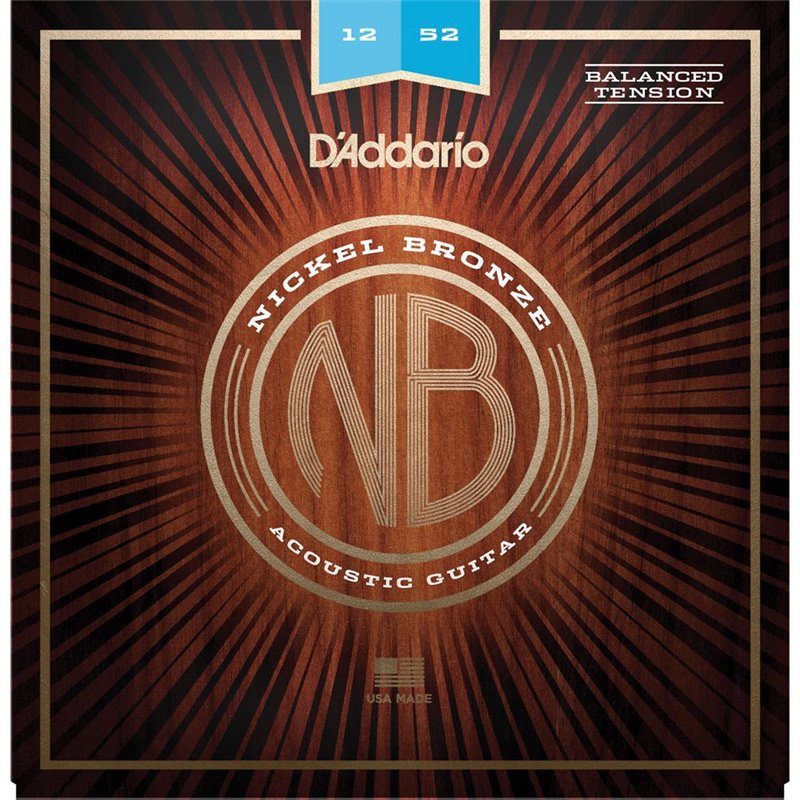 D'Addario NB1252BT Nickel Bronze /12-52/
