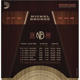 D'Addario NB1356 Nickel Bronze /13-56/