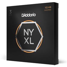 D'Addario NYXL 1046-3P /10-46/ 3-Pack