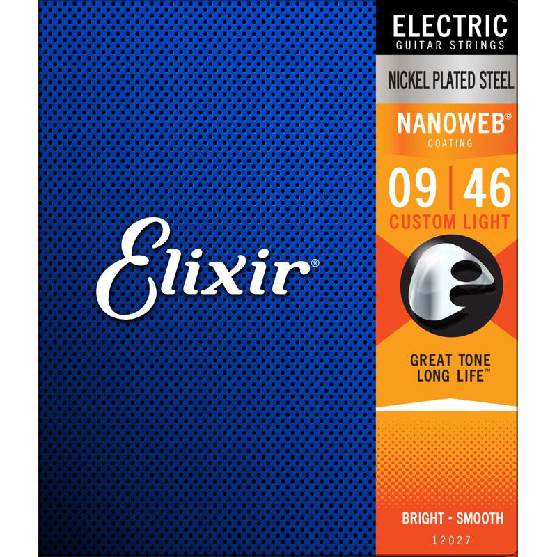 Elixir Nanoweb /9-46/ Custom Light 12027