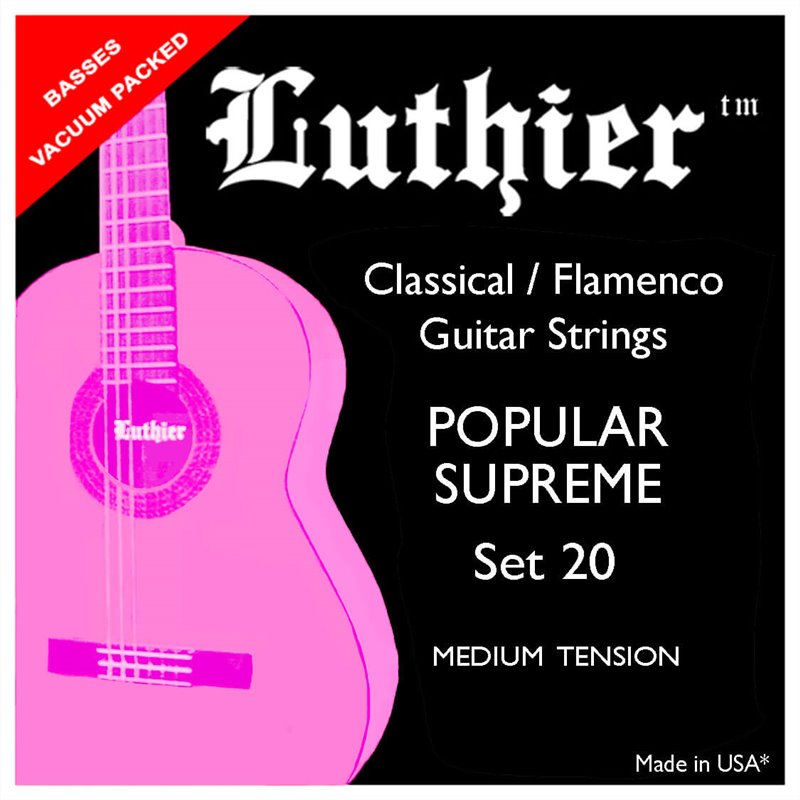 Luthier Set 20 Medium Popular Supreme