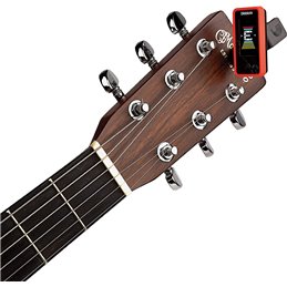 Daddario PW-CT-17RD Eclipse Headstock Tuner Red Tuner Chromatyczny