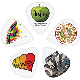 D'Addario 1CWH6-10B3 Beatles Guitar Picks, Albums 1.00 mm 10pack