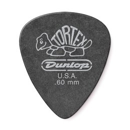 Dunlop 488P Tortex Pitch Black kostka gitarowa 0.60mm