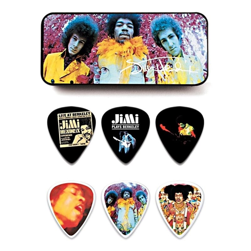 Dunlop JH-PT01M Jimi Hendrix Are You Experienced 12 kostek gitarowych