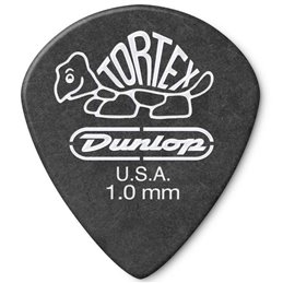 Dunlop 482R Tortex Pitch Black Jazz kostka gitarowa 1.00mm