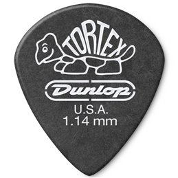 Dunlop 482R Tortex Pitch Black Jazz kostka gitarowa 1.14mm