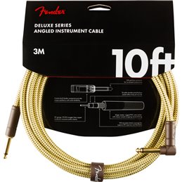 Fender Deluxe Cable Tweed 3m Kątowy