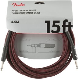Fender Professional Cable 4,5m Red TWD