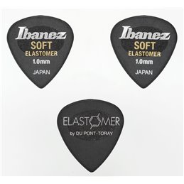 Ibanez BEL16ST10S-HBK Elastomer Soft Zestaw 3 kostek do gitary