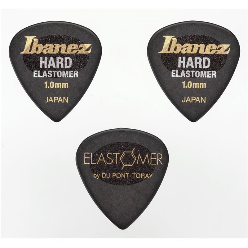Ibanez BEL16HD10S-HBK Elastomer Hard Zestaw 3 kostek do gitary
